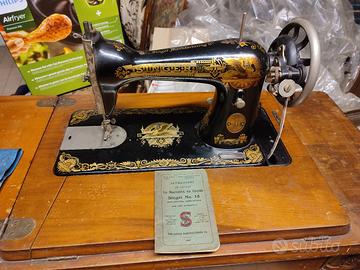 macchina da cucire singer n. 15 vintage