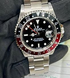 Rolex Gmt Master Rosso e Nero Ref. 16710 Comoleto