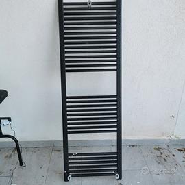 scaldasalviette bagno nero