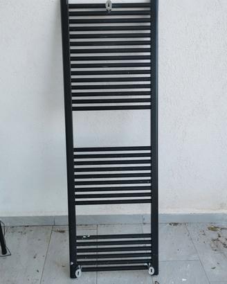 scaldasalviette bagno nero