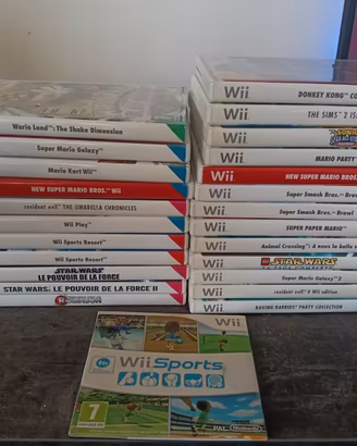 Lotto Nintendo Wii e Wii U - Prezzi in descrizione