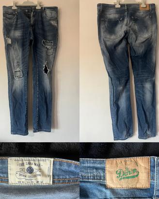 Jeans Uomo varie taglie e marche