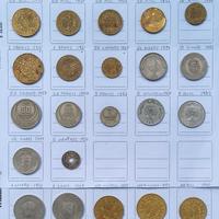 Monete Tunisia (1931-2011) - 40 Pezzi Storici.