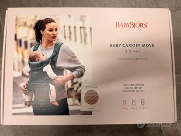 NUOVO Marsupio nenonati babybjorn MOVE Airy mesh