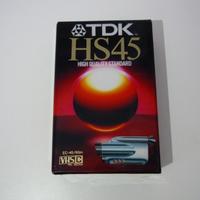 Cassetta registrazione TDK VHS-C HS45 imballata
