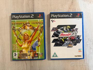 Giochi PS2: MotoGP 07 e European Tennis Pro