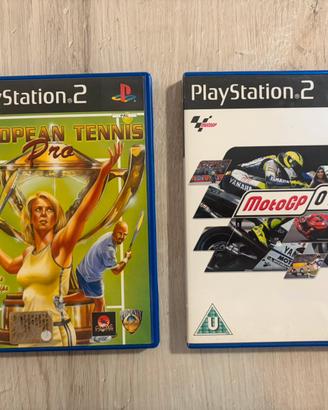 Giochi PS2: MotoGP 07 e European Tennis Pro