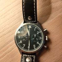 Orologio Ticino 44mm movimento Seagull manuale