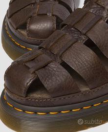 Sandali Dr.Martens in pelle marrone