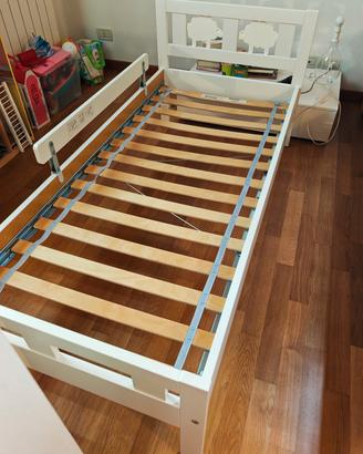 Letto singolo Ikea mod.  Kritter e materasso 