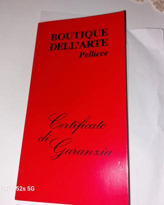 pelliccia con garanzia 