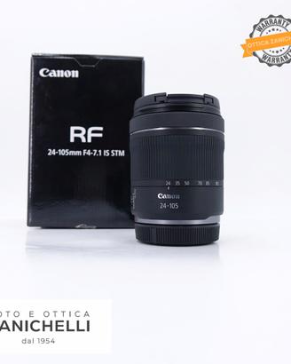 Canon RF 24-105 f/4-7.1 IS STM Usato (G1024)  