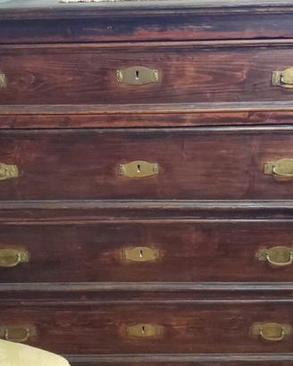 Coppia di cassettoni in legno inizio '900