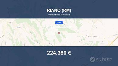 Immobile in asta di 150 m² con box auto a Riano