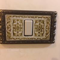 Placche in ceramica decorata