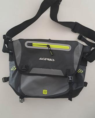 Tracolla Acerbis 12 litri Nero Grigio