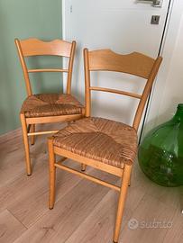 Coppia di sedie in legno Calligaris