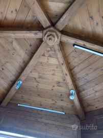 Casetta di 16 mq in legno uso commerciale