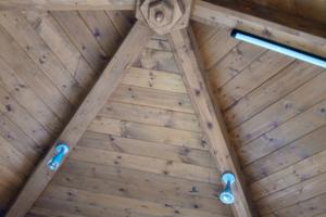 Casetta di 16 mq in legno uso commerciale