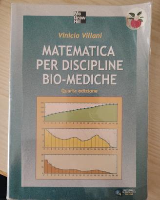 Libro "Matematica per discipline bio-mediche" 4°ed