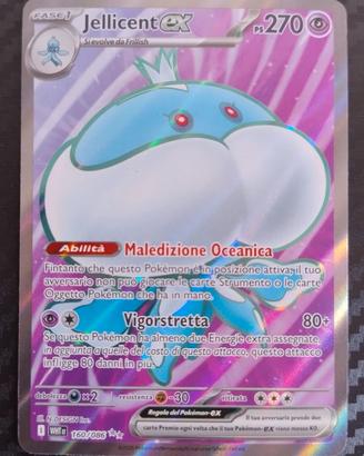Pokemon Jellicent ex 160/086 WHT Fuoco Bianco