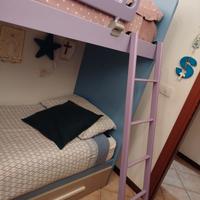 camera  con due letti a castello 