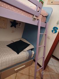 camera  con due letti a castello 