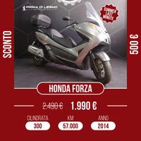 Honda Forza 300 ABS anno 2014 km 57000