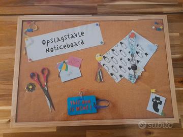 Bacheca in sughero 60x42 cm