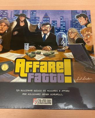 Gioco di società A ffare Fatto! Stratelibri nuovo
