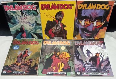 Dylan Dog n 401 402 403 404 405 406 serie 666