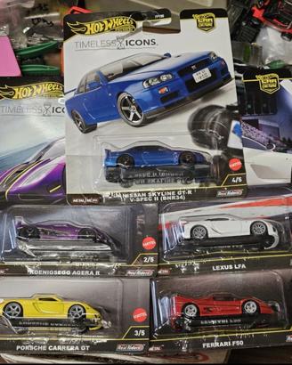 Hotwheels Timeless Icons SET COMPLETO