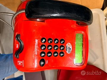 Telefono pubblico TELECOM URMET a scheda –Vintage