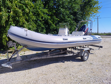 Gommone e motore +carrello REVISIONATO