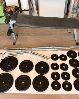Set completo palestra in casa