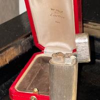 Cartier le must accendino argento massiccio 925