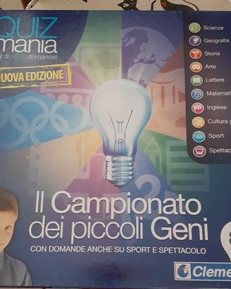Gioco da tavolo "Il campionato dei piccoli geni"