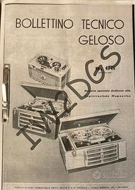 Radio - Geloso - Bollettino tecnico Geloso n. 68 a