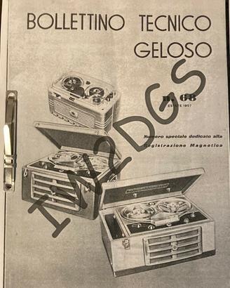 Radio - Geloso - Bollettino tecnico Geloso n. 68 a
