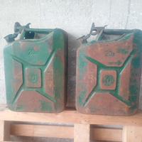 Tanica benzina in ferro 