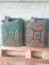 Tanica benzina in ferro 