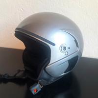 🏍️ Casco Jet Vemar Argento - Taglia M (57)