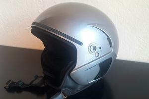 🏍️ Casco Jet Vemar Argento - Taglia M (57)