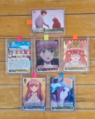 The Quintessential Quintuplets Official Cards