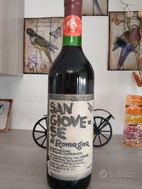 Vino San giovese di Romagna 1976