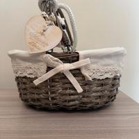 Cesta in vimini della Maisons d’hôtes