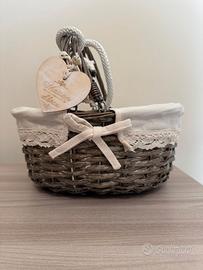 Cesta in vimini della Maisons d’hôtes