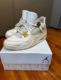 Jordan 4 metallic gold