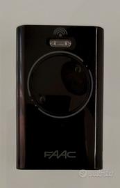 Telecomando FAAC XT2 433 SLH LR cod. 7870071 nero