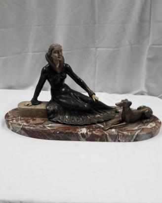 SCULTURA ART DECO'  ( PRIMI 900)  SALVATORE MELANI